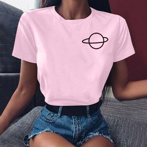 Short-sleeved Tops For Ladies Blusas Mujer De Moda 2021 Summer Clothes Tee Top Womens Sexy Fashion Clothes Casual Printed Tops