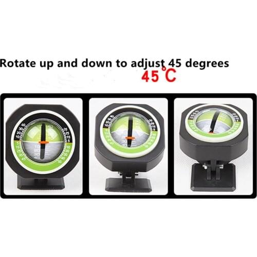 1pcs Angle Slope Spirit Level Meter Finder Tool Gradient Balancer Car Vehicle Inclinometer gradiometer For Car Motorcycles