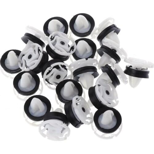 20x Interior Door Panel Card Trim Clips Retainers Fasteners For Citroen C4 DS4 W91F