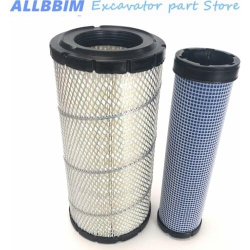 For World W285-7 285-8 Excavator accessories Filter Element Air Filter Air Filter Element 85-7 85-8 high quality accessories