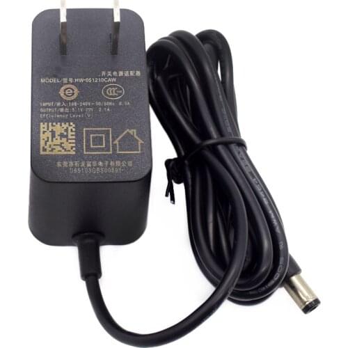 For HW-051210CAW Power Supply AC Adapter 5.1V 2.1A For Huawei HONOR TV box pro - Used