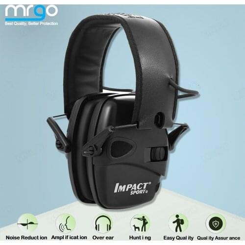 Electronic Damper Armuffs Ear Protector Sports Shooting Hunting Anti-Noise Tactical Headphones Electronic Hearing Protection