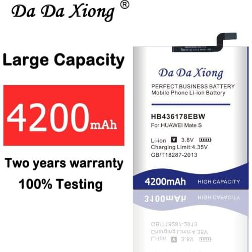 DaDaXiong 4200mAh HB436178EBW Battery for Huawei Mate S CRR-CL00 CRR-UL00 phone