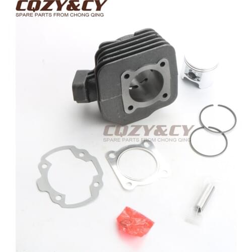 70cc Cylinder Kit & gasket & The piston suite for Peugeot Vivacity 50 2T BlueLine Zenith 50 LM VGA441 47mm