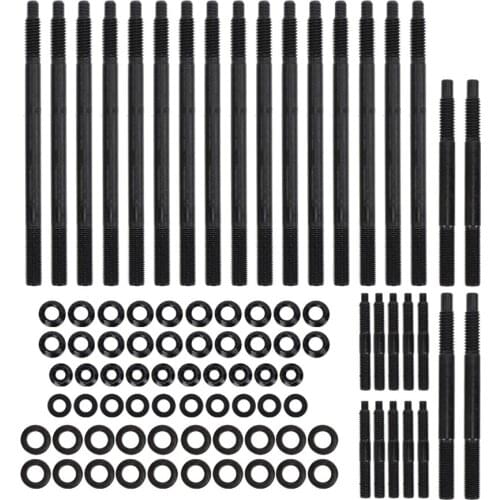 Car Engine Cover Auto Cylinder Head Stud Screw Kit 33380 Replacement Fits for Chevrolet 1997-2003 auto parts