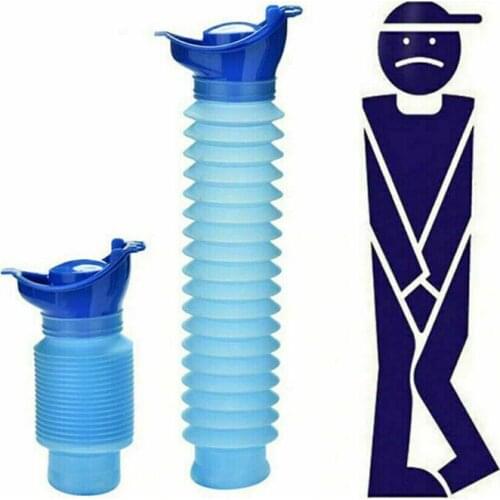 Mens Pocket Toilet Your Bathroom In The Car Extendable Pocket Size Easy to Clean SCVD889