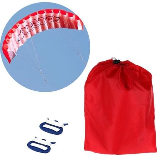 1.4m Dual Line Kitesurfing Stunt Parachute Soft Parafoil Surfing Kite Sport Kite Huge Large Outdoor Activity Beach Flying Kite