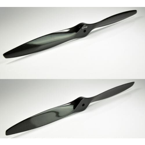 Carbon Fiber Propeller 22x8 22x10 23x8 23x10 For RC Fixed Wing Gasoline Engine Airplane