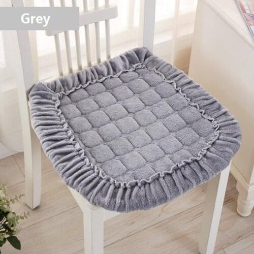 U Shaped Chair Cushion Comfortable Office Chair Seat Cushion Home Decoration Flannel Sofa Seat Cushion Buttock Sitting Pad