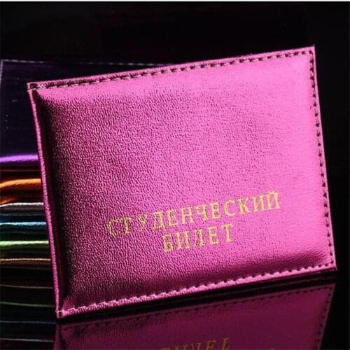 PU Leather on Cover for Car Auto Driving Documents Card Credit Holder Russian Auto Driver License Bag Purse Wallet Case