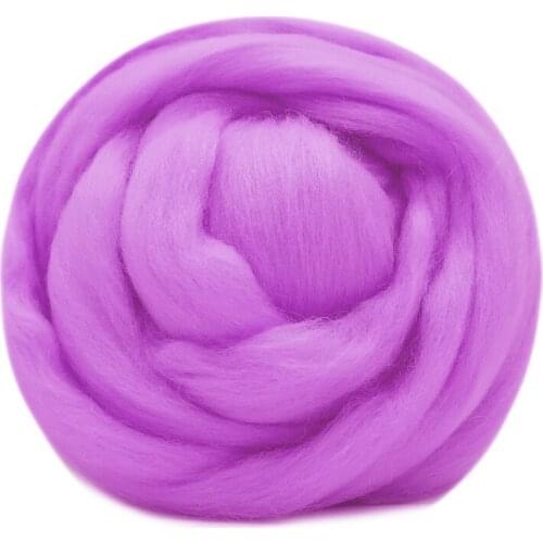 10g Wool Felting Wool 19 Microns Super Soft Natural Wool Fiber Value Pack for Needle Starter Felting Kit 0.35 OZ Per Color (28)