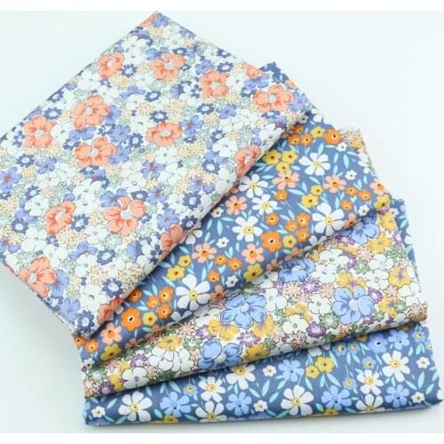 100% Cotton Sewing Fabric For Baby Child, Fat Quarters Fabric Bundles DIY Patchwork Quilting Craft 50*160m