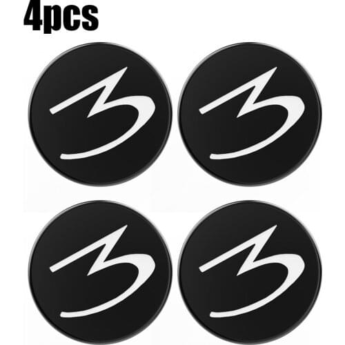 4PCS Car Wheel Hub Center Caps Cover Base Set of 4 for Tesla Model 3 Car Accessories
