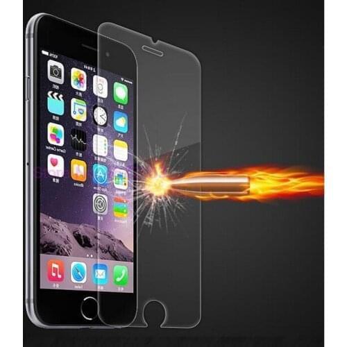 500pcs protective tempered glass for iphone 6 7 5 s se 6 6s 8 plus XS max XR 7 8 x screen protector glass on iphone 7 6S 8