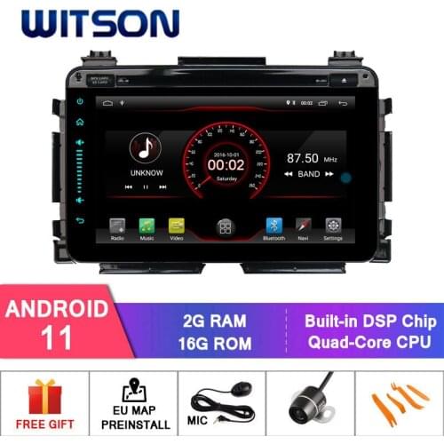 WITSON Android 11 CAR RADIO FOR HONDA HRV 2015 VEZEL 2015 AUTO STEREO NAVIGATION HEAD UNIT MULTIMEDIA TPMS DVR built in carplay
