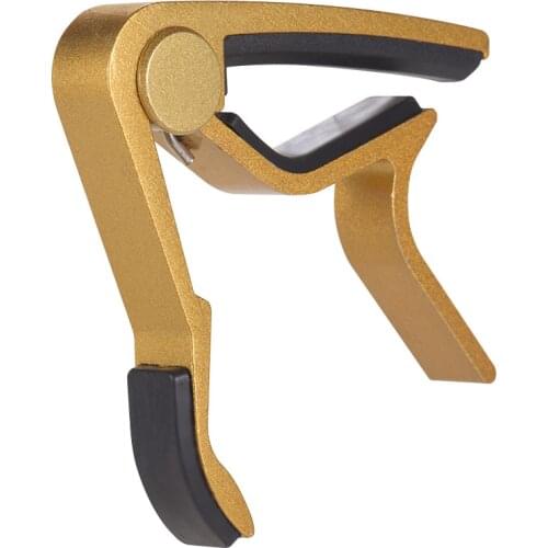 Guitar Capo Clamp Aluminum Alloy Quick Change Single-handed for Acoustic Folk Guitar Bass Ukulele capodaster guitare