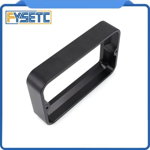 Material Rack Black 104*164*30mm For DLP SLA 3D Printer Anodized Aluminium Resin Vat Steel Ring Installed Metal Photon FEP Film