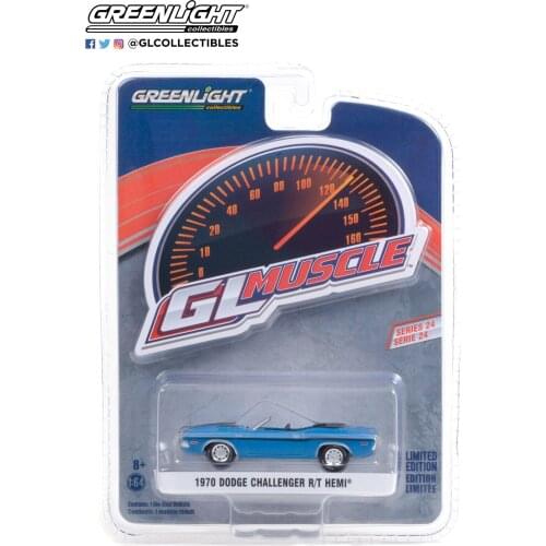 GreenLight 1:64 1970 DODGE CHALLENGER R/T HEMI Alloy model car Metal toys for childen kids diecast gift