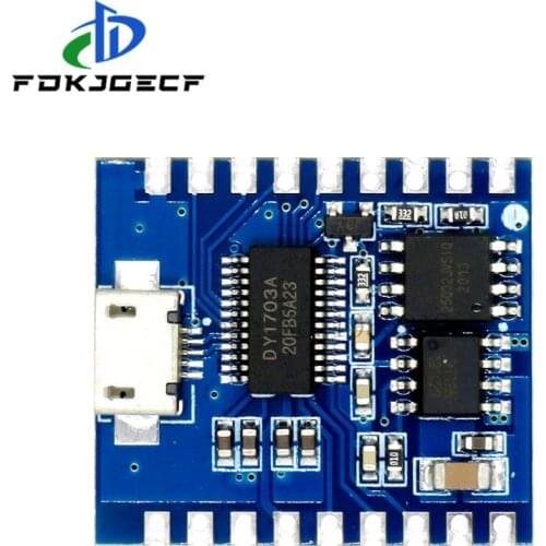 MP3 Player Module Voice Module 4MB Voice Playback IO Trigger Serial Port Control USB Download FLash DY-SV17F