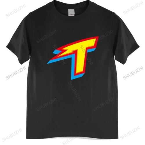 Men Cotton T Shirt Summer Brand Tshirt CHILDS T-SHIRT - THE THUNDERMANS CHEST LOGO brand tee-shirt homme tops