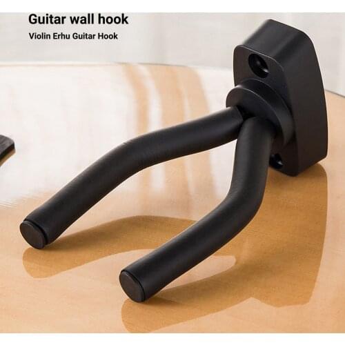 Wall Mount Guitar Hanger Hook Non-slip Holder Stand for Acoustic Guitar Ukulele Violin Bass Guitar Instrument Accessories