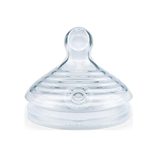 NUK TETINA NATURE SENSE 0-6 SILI S 2 UDS