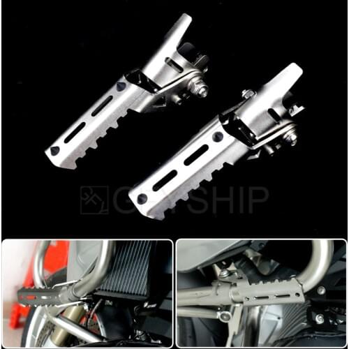 Motorcycle Highway Foot Peg Foot Rests Accessories For BMW R1200GS LC 2013 to 2017 And For Triumph Tiger Explorer With 25MM Tube