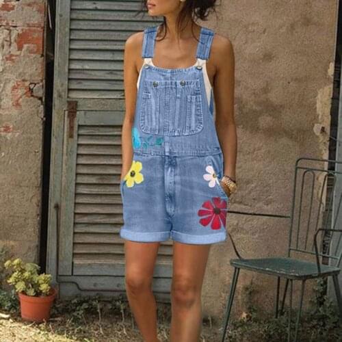 Vintage Jeans Woman 2021 Womens Fashion Denim Bib Pants Sexy Long Rompers Bib Pants Jumpsuits Pantalones De Mujer Vaqueros