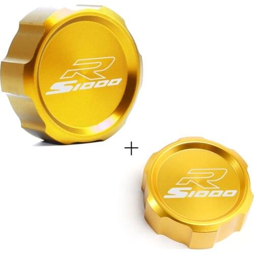 For BMW S1000R S 1000 R 2015-2019 2020 Motorcycle CNC Front Rear brake Fluid Cylinder Master Reservoir Cover Cap