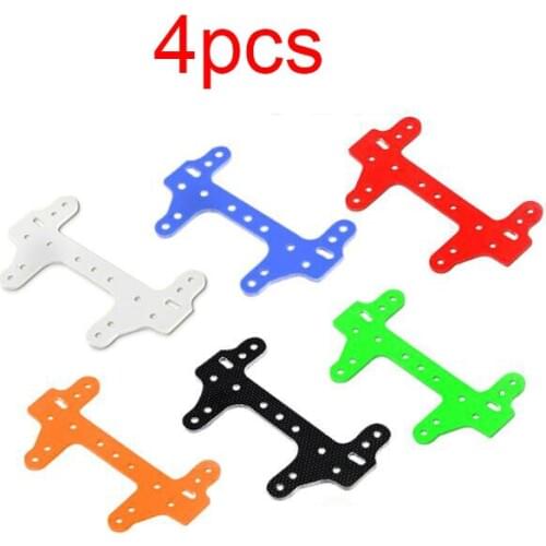 4Pcs 15430 1.5mm Glass Fiber Rear Plate DIY Parts Reinforcement Plate FRP Spare Parts For Tamiya 4WD Racing Car Model