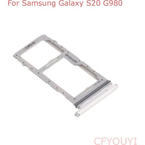 New Dual SIM Card Tray Slot Replacement Part for Samsung Galaxy S20 G980