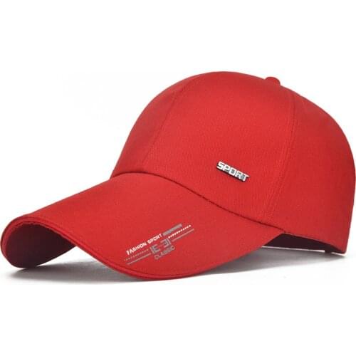 2019new Long Brim Shade Snapback Sports Cap Mens Hat For Fish Outdoor Hat Baseball Cap Sun Dad Hat Bone Gorras Para Hombre