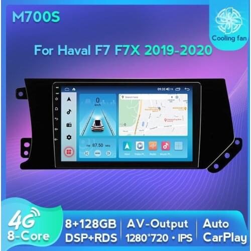 Android Car Autoradio Audio GPS Navigation DSP For Great Wall Haval F7 F7X 2019-2020 Multimedia Player IPS 1280*720 8-Core 4G