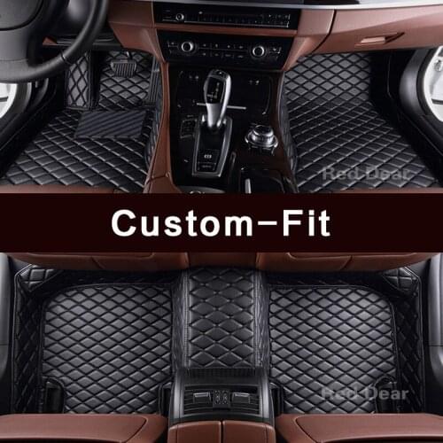 Customized car floor mats for SsangYong Tivoli XLV Korando Actyon Kyron Rexton W 3D car-styling high quality carpet rugs liners