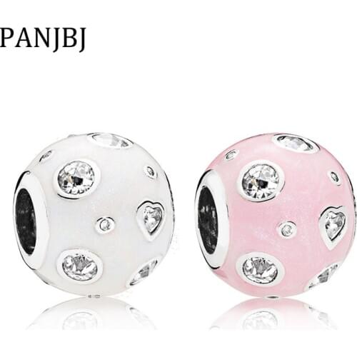 New Free Shipping Silver Plated Bead Alloy Pearlescent Dreams Charm Fit Original Bracelet Necklace DIY Women Jewelry