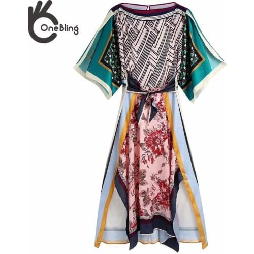 ONEBLING Summer Dresses With A Slit