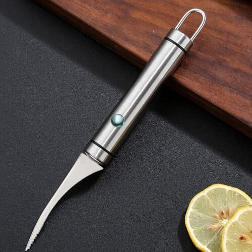 Stainless Steel Shrimp Peeler Shrimp Deveiner Shrimp Opener Shrimp Line Thread Knife Fish Cleaners Kitchen Seafood Tools