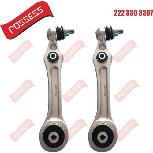 A Pair of front axle control arm assembly for Mercedes Benz 4MATIC,L=R ,OE 2223303307, S-class W222.X222