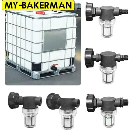 4-6 IBC Ton Barrel Joint Garden Water Ball Valve,Ton Barrel Filter Connector,,Garden Hose Adapter Non-toxic Valve Fitting