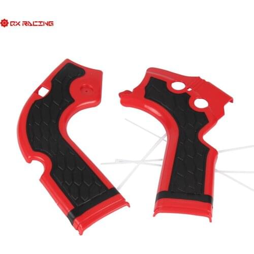 Motorcycle X-Grip Frame Guard Protection Cover For Honda CRF CRF250R CRF450R 250R 450R Motocross Dirt Pit Bike MX Frame Guards