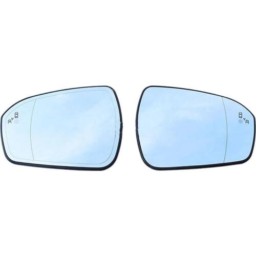 Auto Heated Anti-Glare Blind Spot Warning Wing Rear Mirror Glass for Ford Mondeo 2013 2014 2015 2016 2017 2018