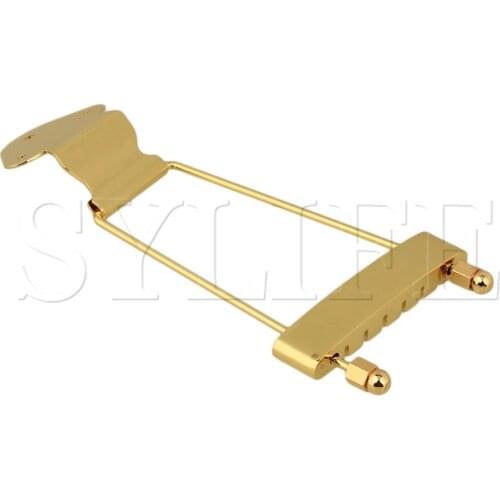 Golden Trapeze Tailpiece For 6 String Guitar 50.0 m/m String Pitch