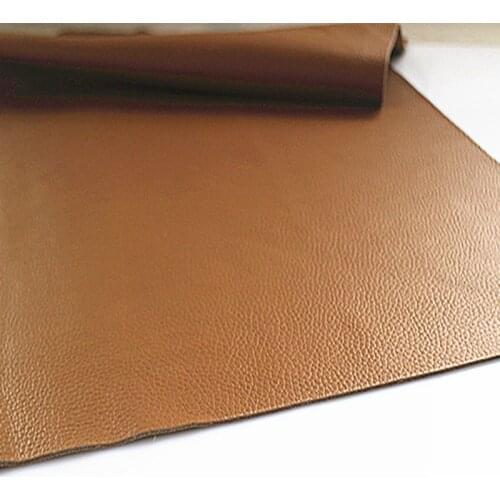 Cowhide Leather Brown Top Layer Cowhide Yellow Brown Leather diy Handmade Khaki Sofa Seat Leather