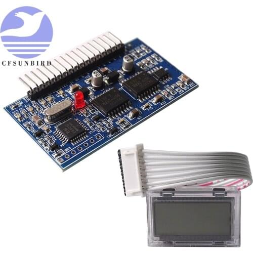 1Pcs EGS002 "EG8010 + IR2110" Driver Module +LCD Pure Sine Wave Inverter Driver Board