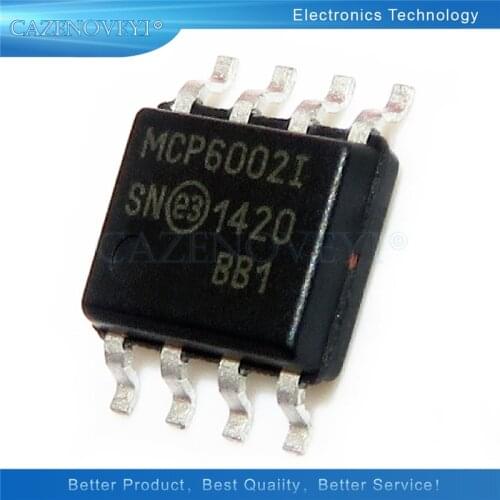 10pcs/lot MCP6002-I/SN MCP6002-I MCP6002 SOP-8 In Stock