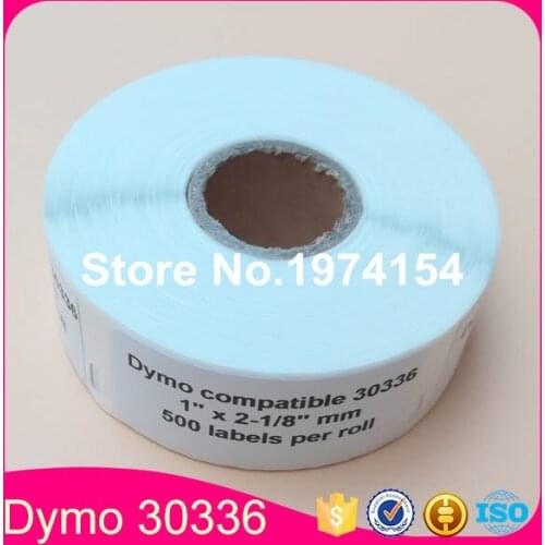 20x Rolls COMPATIBLE DYMO LABELS DYMO 30336 0.98"x2.13"*500labels(DYMO 30336 Labels) Free Shipping