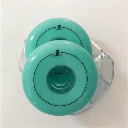 [72 76 80mm] Anti-crack 90A slide wheel for SEBA High HV HL FSK Inline Skates Wheel Slalom Patines Rudas Tyre Green 4 pcs/set