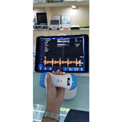 96 Elements PW WIFI Pig Sonar Scanner Doppler Sheep Wireless Portable Pregnancy Tester Convex Phased array Linear Probe Vet 2021