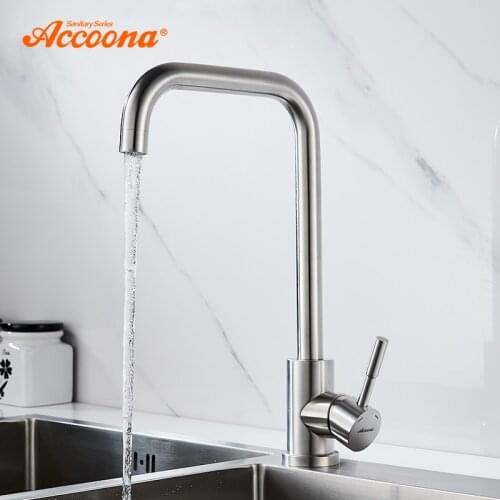 Accoona Single Lever Kitchen Faucets