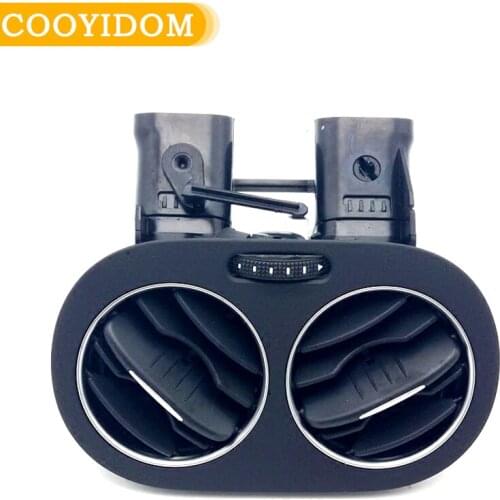 Car Concept armrest Rear Air conditioning Vent rear seat heater air conditioning Outlet black For Volkswagen Tiguan 2010-2016